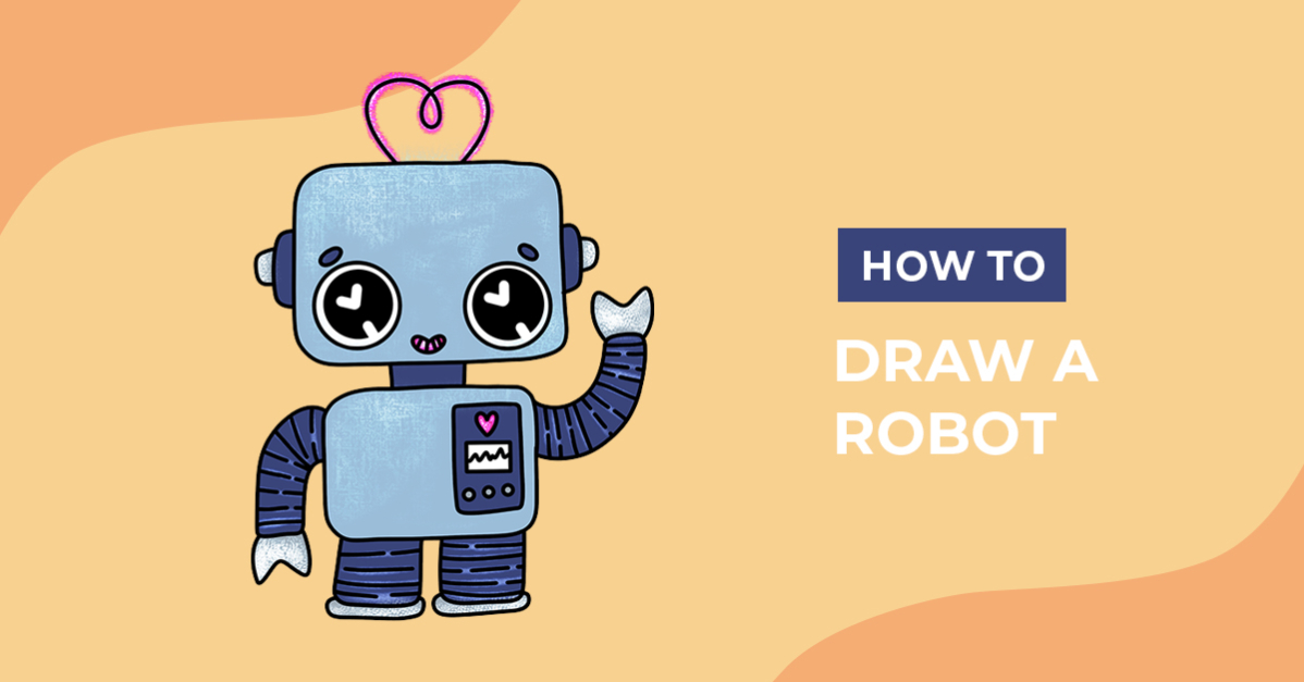 Simple Robot Drawing How To Draw A Robot 2 Different Easy Ways Simple Robot Drawing How To Draw A Robot 2 Different Easy Ways